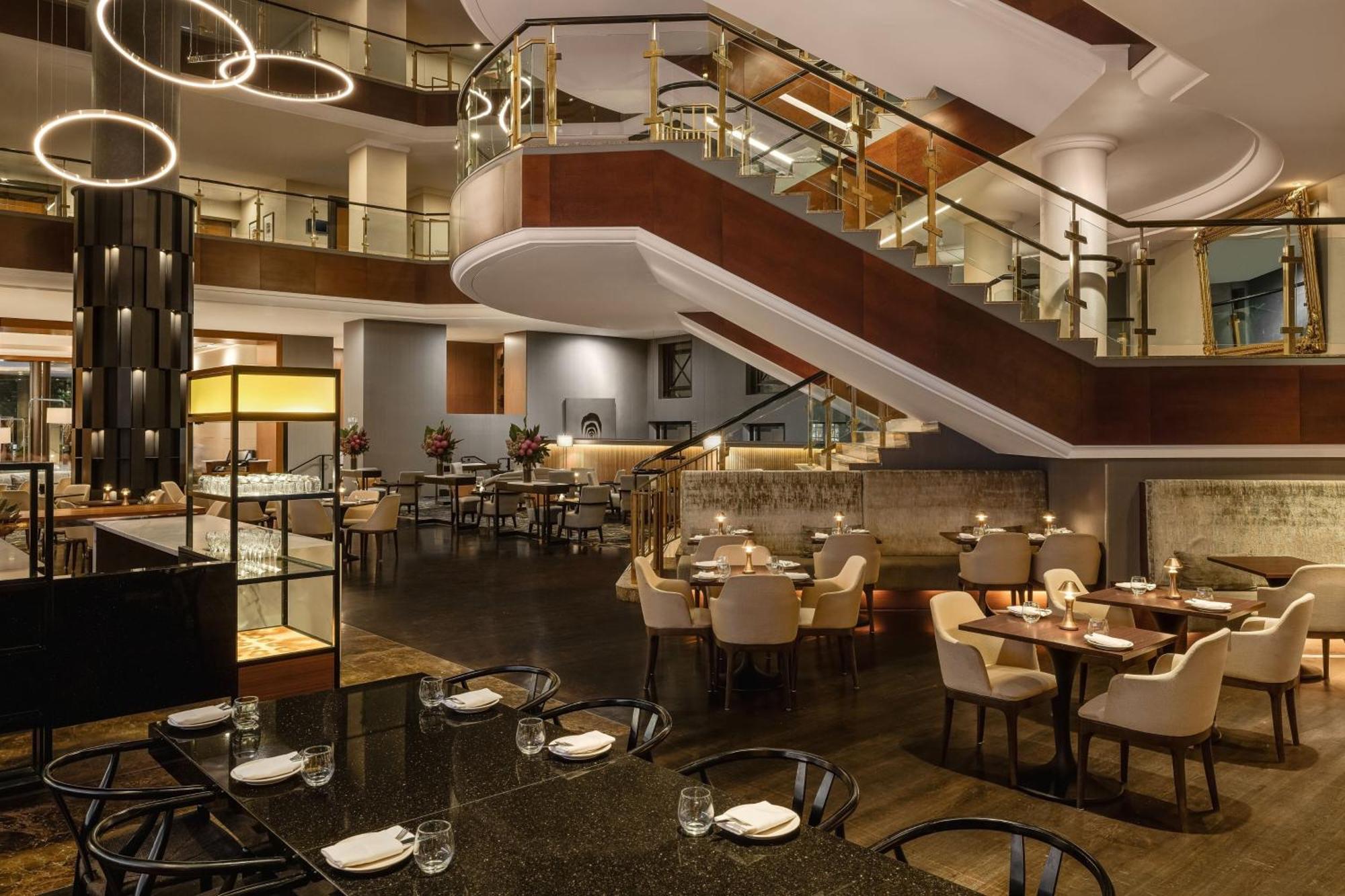 Sydney Harbour Marriott Hotel At Circular Quay מראה חיצוני תמונה The interior of the restaurant